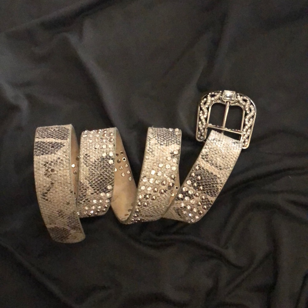 Rhinestone belt